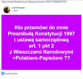 Złoty róg, czy klucze królestwa? Felieton? Esej? ŻYCIE.PL.20